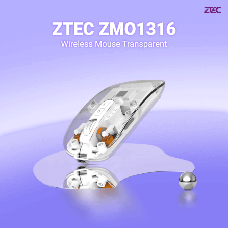 เมาส์ไร้สาย ZTEC ZMO1316 สีขาว LOPTICAL ปรับ DPI ได้ 800-1600_1